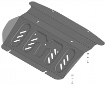 78312 Усиленная Защита радиатора. 2 мм, Сталь.