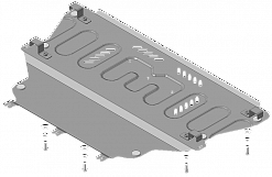 70706 Усиленная Защита картера Двигателя, КПП. 2 мм, Сталь.