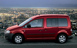 Защита для Volkswagen Caddy с 2010