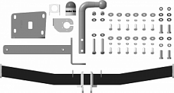 92708-A Фаркоп Motodor Volkswagen Teramont  (оцинк. Шар)