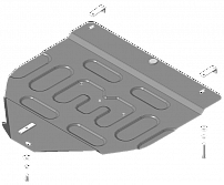 71405 Усиленная Защита раздю коробки. 2 мм, Сталь.