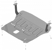 71004 Усиленная Защита картера Двигателя, КПП. 2 мм, Сталь.