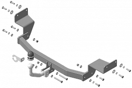 Улучшение продукта! Фаркоп 91013-A подходит также на Solaris KRS с 2024 г