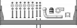 91204-A Фаркоп Motodor Mercedes-Benz Vito; Viano W-639; Vito; V-class W-447 (оцинк. Шар)