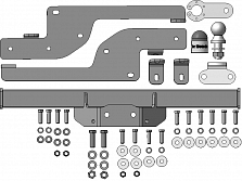 91716-FE Фаркоп Motodor Renault Master (хром. Шар)