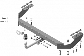 Новинка MOTODOR! Фаркоп артикул 99020-A для Exeed TXL с 2024 г
