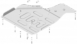 348602 Усиленная Защита силовых проводов. 4 мм, Алюминий