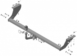 Улучшение продукта! Фаркоп 92520-A также устанавливается на Toyota Esquire 2014-2021 гг