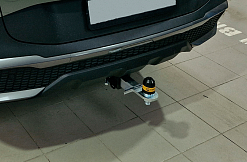 91014-E Фаркоп Motodor Hyundai Tucson; KIA Sportage 2021 - н.в (оцинк. Шар)