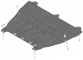 Улучшение продукта! Защита 79014 также подходит на Chery Tiggo 9 c 2024 г.