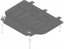 78613 Усиленная Защита картера Двигателя, КПП. 2 мм, Сталь.