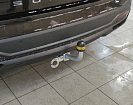 91008-A Фаркоп Motodor Kia Sorento c 2020; Hyundai Santa Fe 2021-2023 (оцинк. Шар)