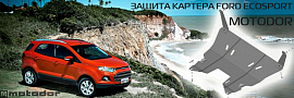 Защита Ford EcoSport для автомобилей с передним приводом