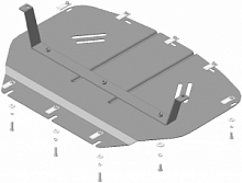 00215 Усиленная Защита Радиатора. 2 мм, Сталь.