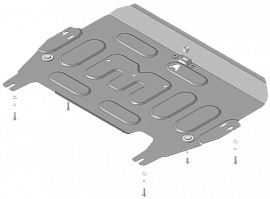 Улучшение продукта! Защита 53105 также устанавливается на Haval M6 с 2023 г